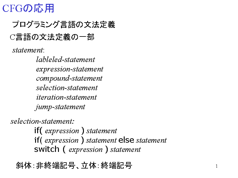 CFG̉p