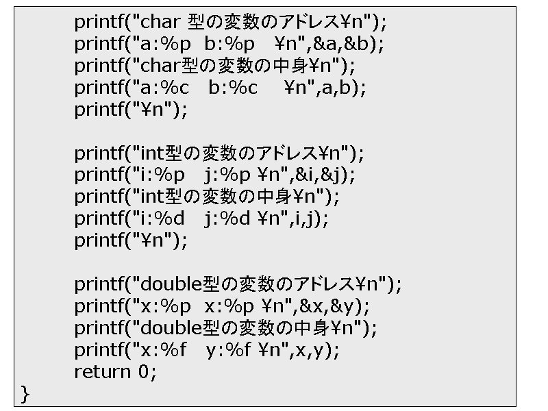	printf(