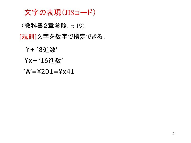 ̕\iJISR[hj