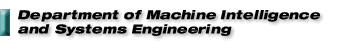Department of Machine Intelligence and Systems Engineering