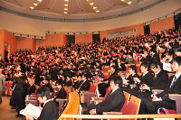平成21年度秋田県立大学卒業式・修了式