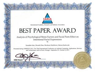 Best Paper Award