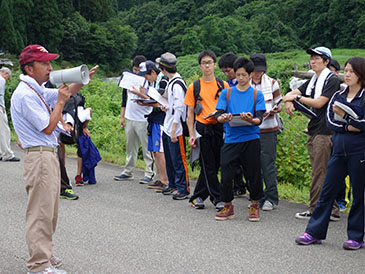 地域計画の実習