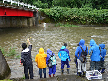 河川の水質調査