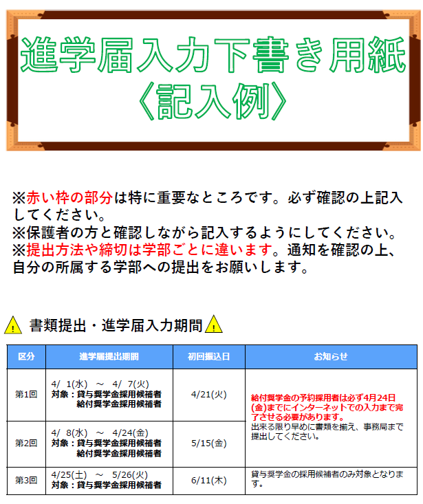 日 振込 奨学 金 日本 学生 支援 機構