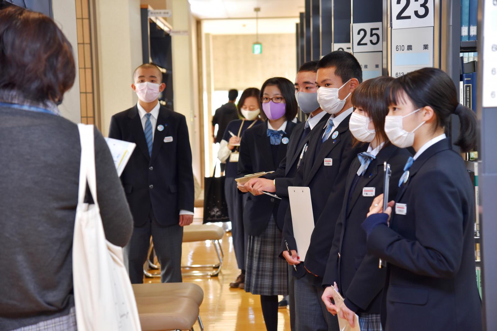 西仙北中学校の2年生が秋田キャンパスを訪問しました 秋田県立大学